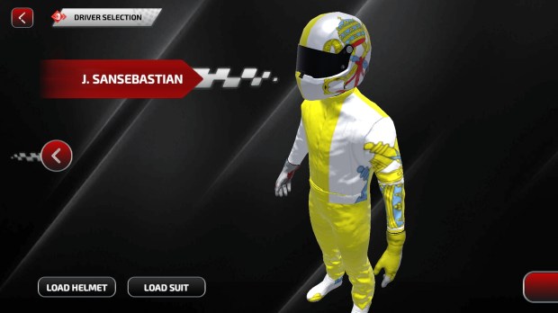 A race suit for the Holy See.