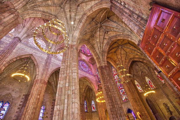 Famous Blessed Sacrament Temple in Guadalajara (Templo Expiatorio del Santisimo Sacramento)