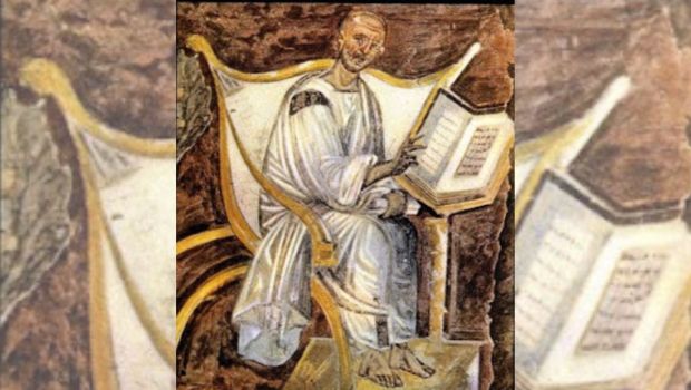 Saint Augustin fresque