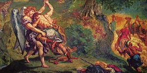 La Lutte de Jacob avec l&#8217;Ange, un trésor sous les voûtes de Saint-Sulpice