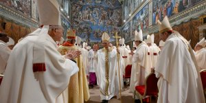 La première journée du pape Léon XIV