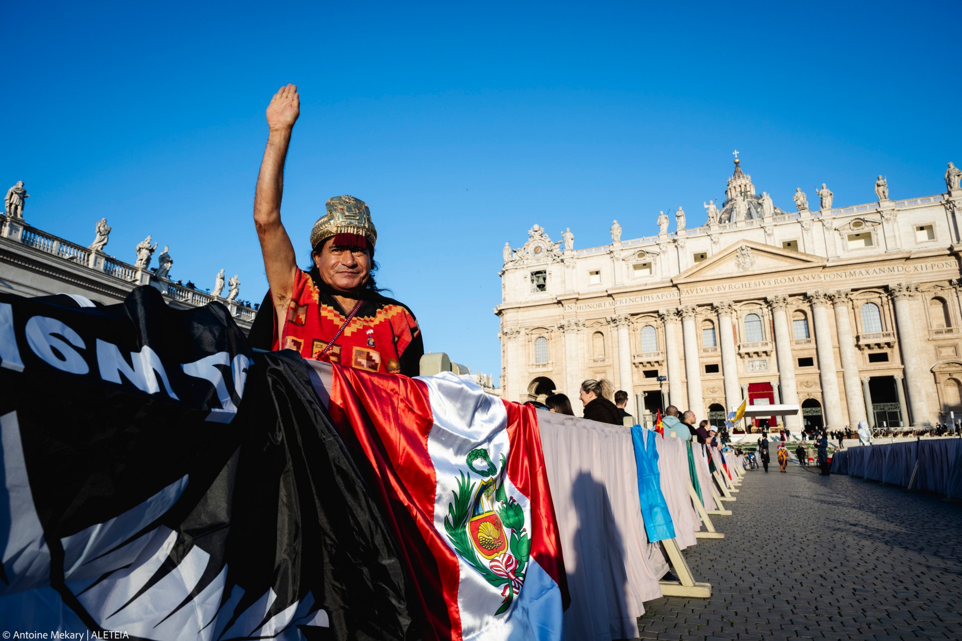 Holy Mass for the Beginning of the Pontificate of Pope Leo XIV, in St Peter's square in The Vatican on May 18, 2025.