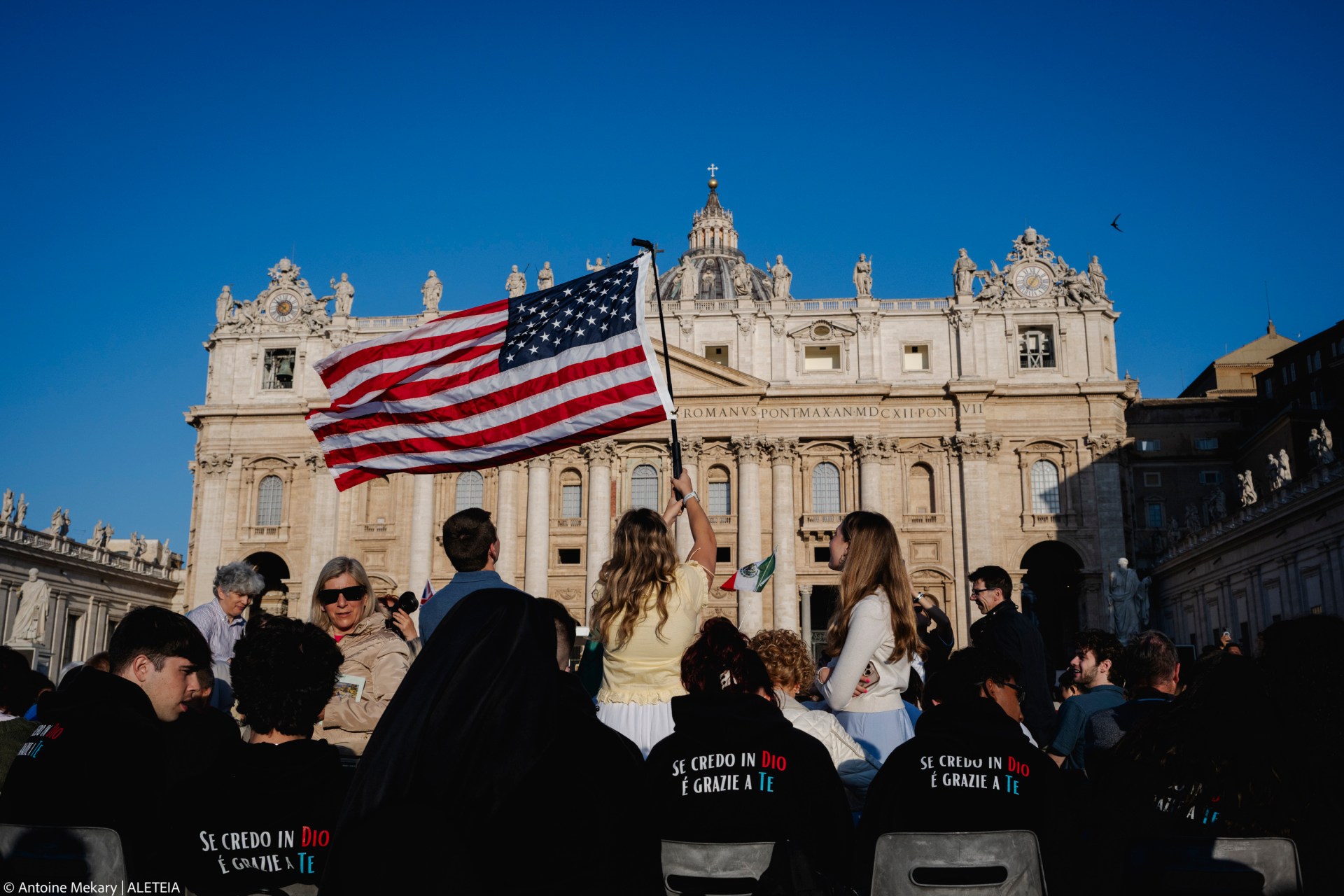 Holy Mass for the Beginning of the Pontificate of Pope Leo XIV, in St Peter's square in The Vatican on May 18, 2025.