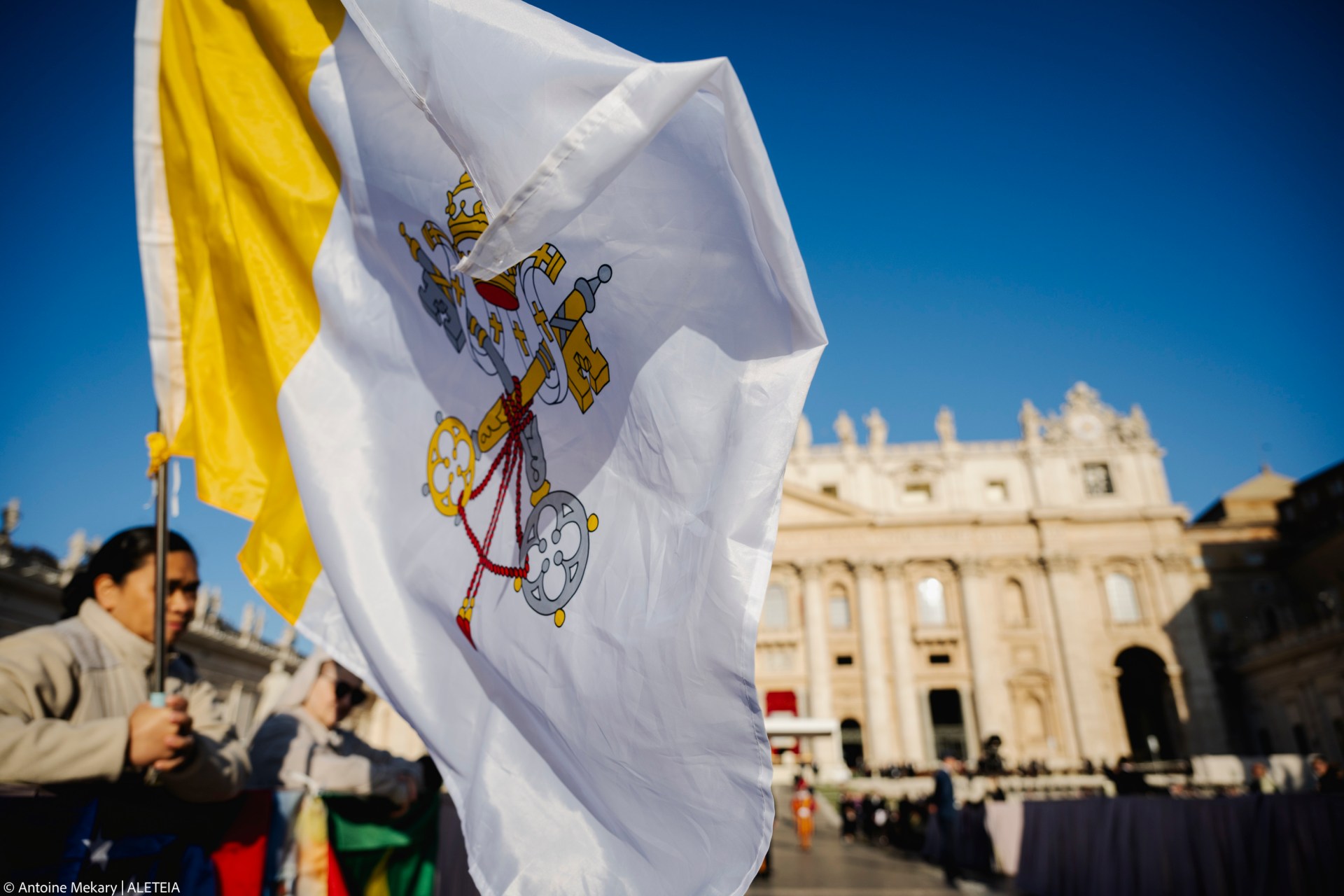 Holy Mass for the Beginning of the Pontificate of Pope Leo XIV, in St Peter's square in The Vatican on May 18, 2025.