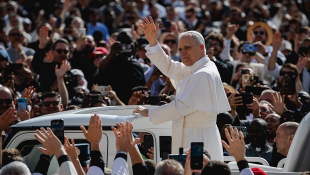 Holy Mass for the Beginning of the Pontificate of Pope Leo XIV, in St Peter's square in The Vatican on May 18, 2025