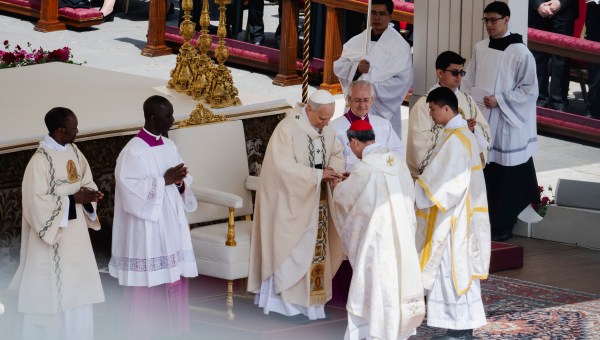 Corner Item Image - Ce moment qui a particulièrement ému Léon XIV lors de la messe d’ouverture de son pontificat
