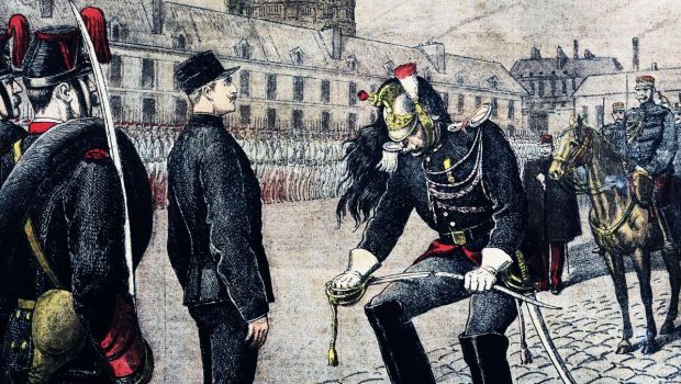 La dégradation de Dreyfus en 1895