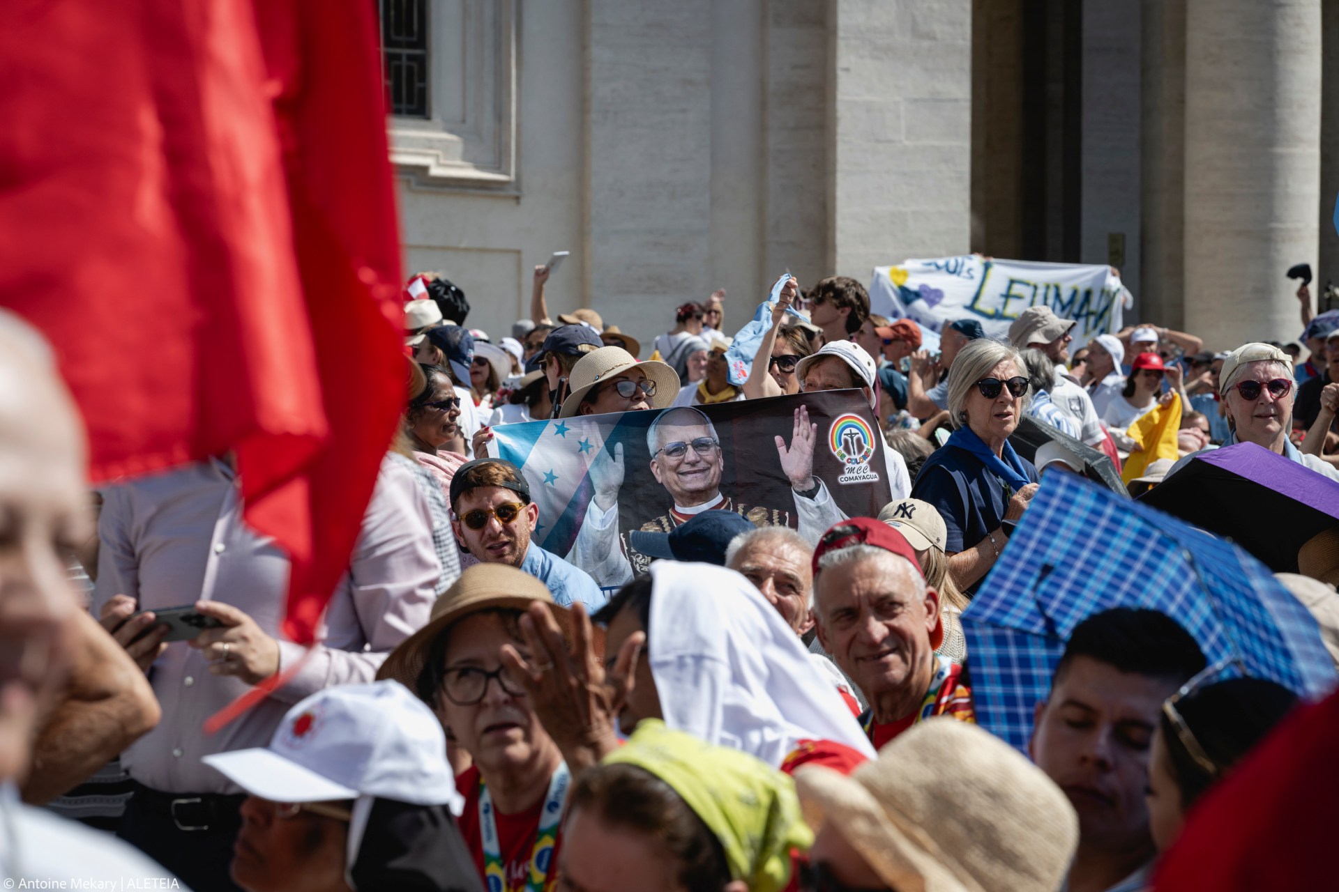 Pope Leo XIV during Holy Mass celebrated for the Jubilee of New Religious Associations on Pentecost Sunday in St. Peter's Square at the Vatican, June 8, 2025.