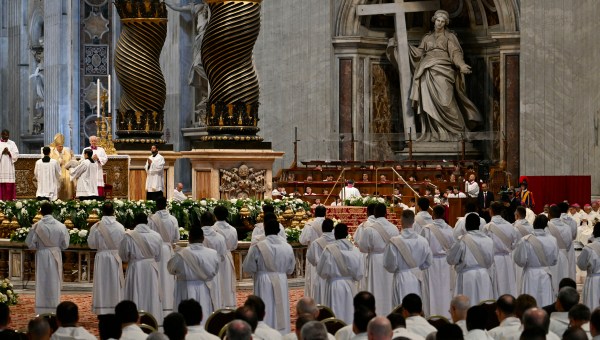 pope-leo-xiv-mass-st-peter's-basilica-jubilee-of-priests-vatican
