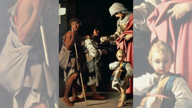 Bartolomeo Schedoni, Charité, 1611, Naples, Musée di Capodimonte
