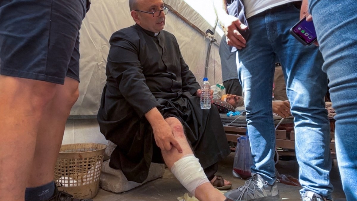 Gaza-parish-attack-priest