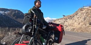 Louis-Xavier Durieux, 11.000 km à vélo sur les routes de la foi