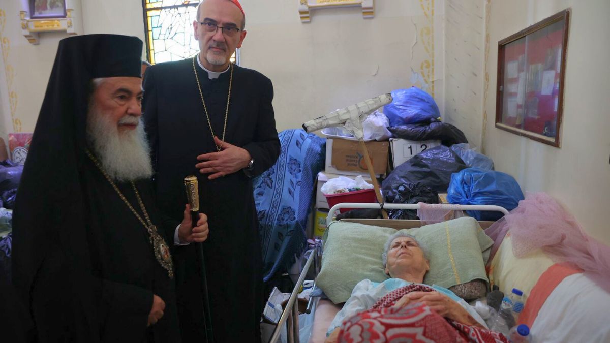 {"rendered":"[EN IMAGES] La visite historique du cardinal Pizzaballa \u00e0 Gaza"}