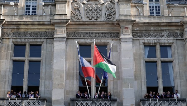 DRAPEAU-PALESTINIEN-SAINT-DENIS-AFP
