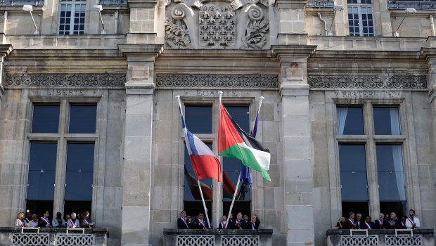 DRAPEAU-PALESTINIEN-SAINT-DENIS-AFP