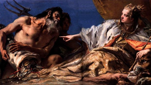 Giovanni-Battista-Tiepolo-Neptune-offrant-des-cadeaux-a-Venise-Venise-Palais-des-Doges
