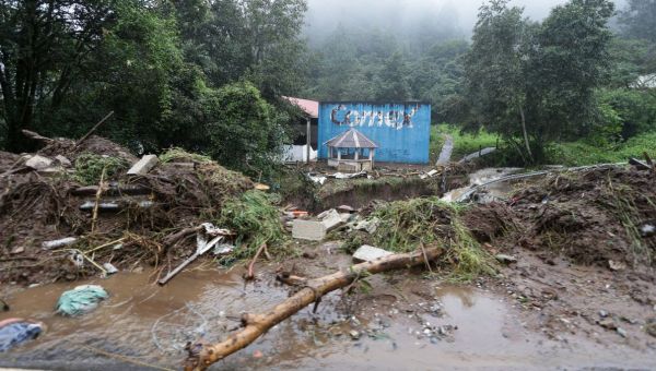 Au Mexique, les pluie torrentielles font 47 morts et de nombreux disparus