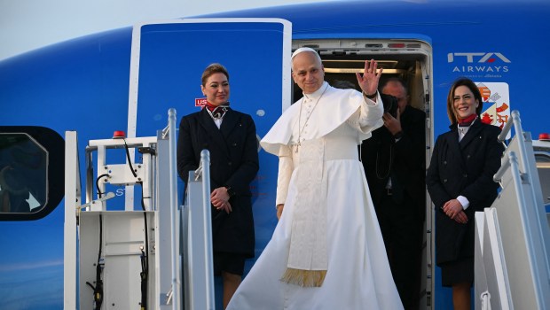 PAPE-LEON-XIV-AVION-AFP