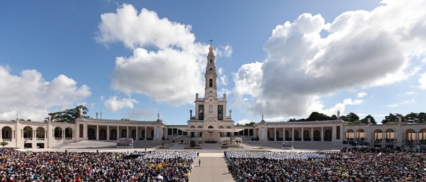 Panoramic view of the Sanctuary of Fátima, final destination of the Tagus Route