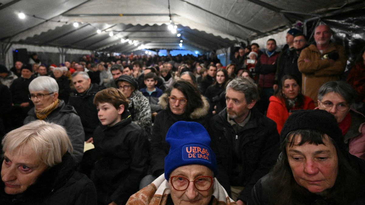 MESSE-AGRICULTEURS-A64-AFP