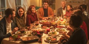 Le repas de Noël, banquet politique