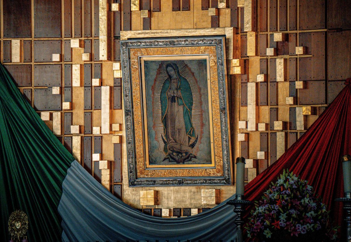 Imagen de la virgen de Guadalupe