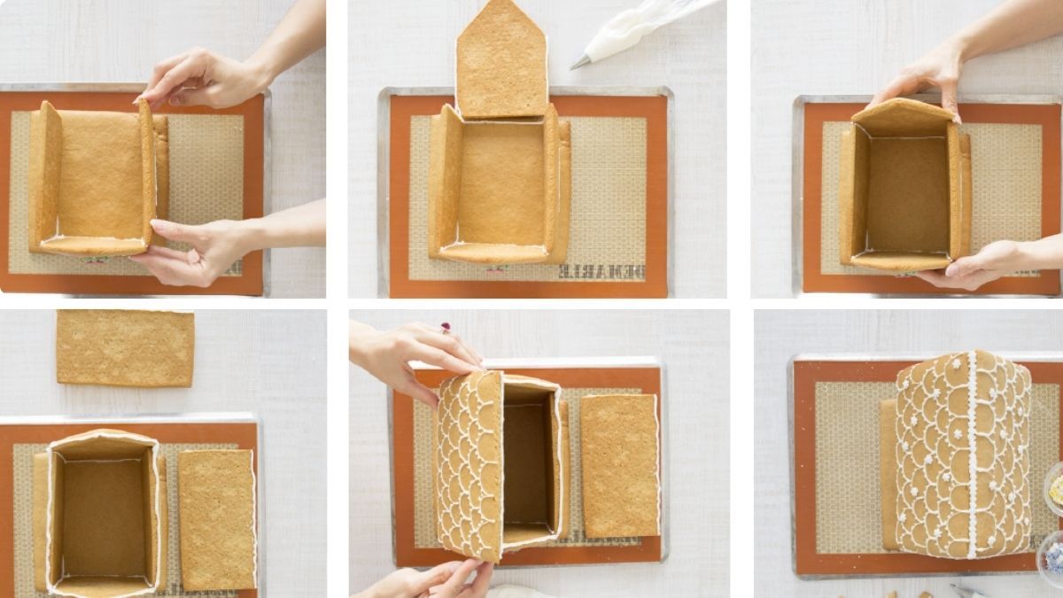 Recette Une maison en pain d’épice