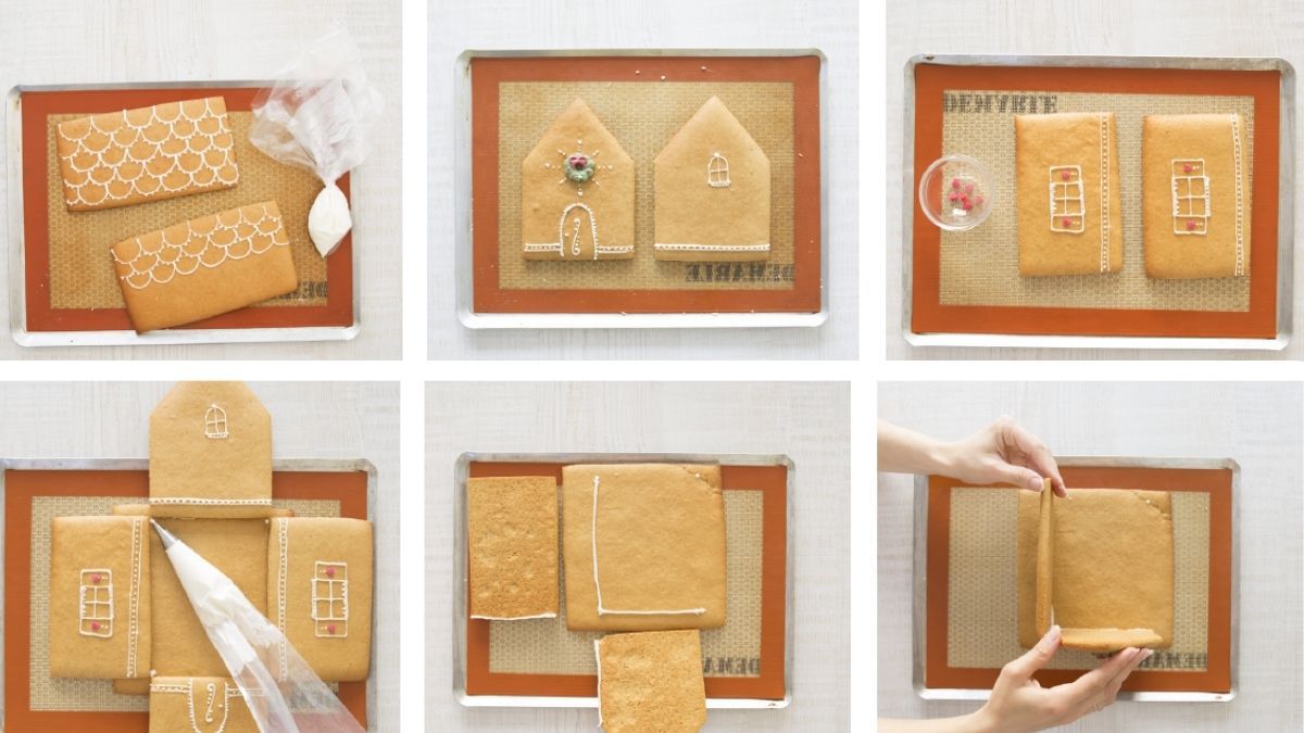 Recette Une maison en pain d’épice