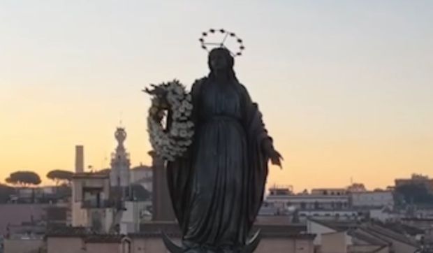 Corner Hero Image - [VIDÉO] À Rome, les pompiers rendent hommage à la Vierge Marie