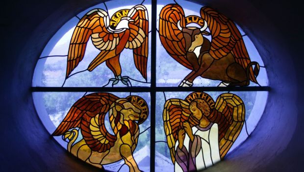 tetramorphe-vitrail-art-godong