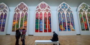 Notre-Dame de Paris : les futurs vitraux visibles au Grand Palais