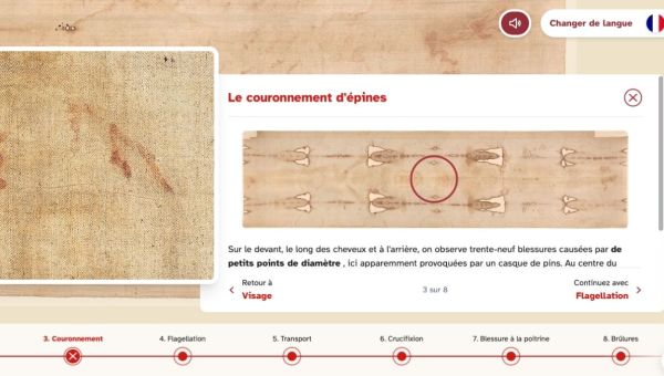 Corner Item Image - Saint-Suaire : les mystères du Linceul de Turin désormais à portée de clic