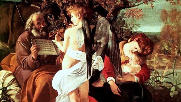 Le-Repos-pendant-la-Fuite-en-Egypte-Le-Caravage
