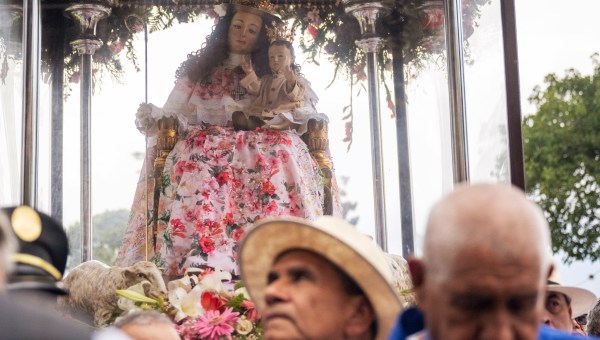 VENEZUELA-DIVINA-PASTORA-PROCESSION-AFP