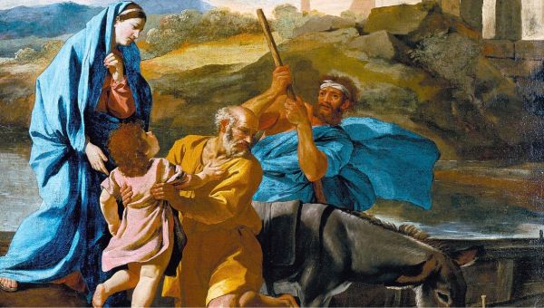 Corner Item Image - Le songe de Joseph et le retour d’Égypte de la Sainte Famille