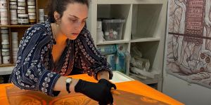 Azélie Gauthier : “L’art sacré est une forme de prière”