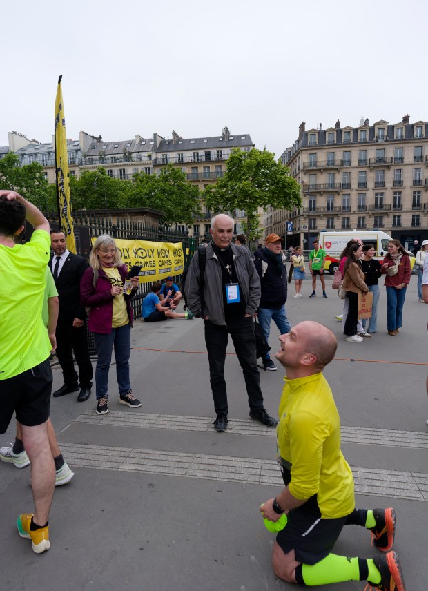 Coureur du Paris Eglises Tour 2025.