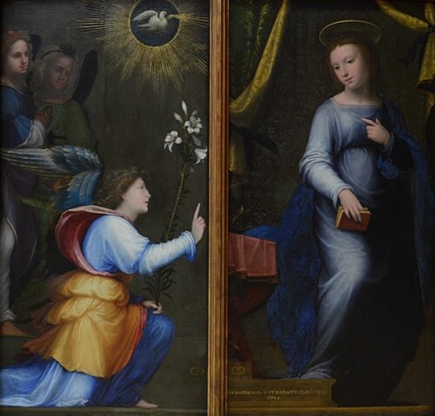 Annonciation, Mariotto Albertinelli (1511)