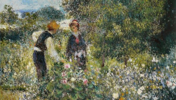 Pierre-Auguste-Renoir-La-Cueillette-des-fleurs