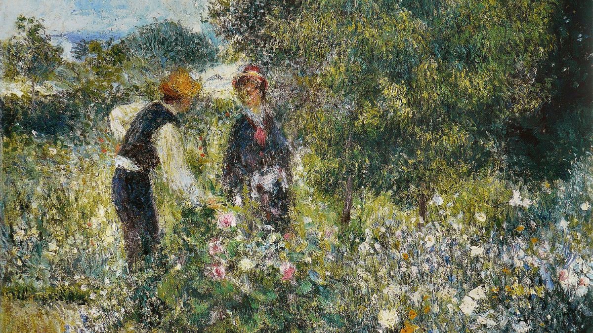 Pierre-Auguste-Renoir-La-Cueillette-des-fleurs