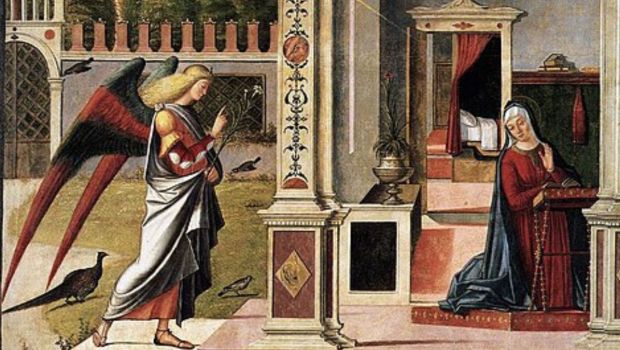 L'Annonciation, Vittore Carpaccio, 1504