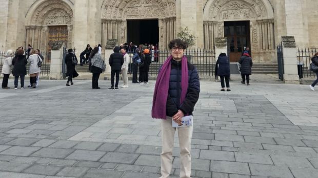 Arthur, catéchumène qui se fera baptisé lors de la Vigile pascale à Bondy.