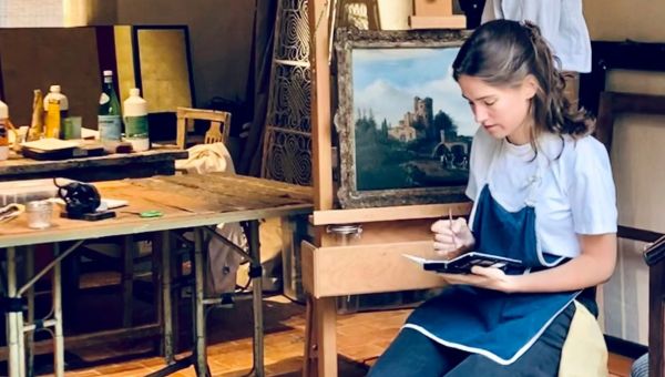 Isaure Rigal, restaurer la beauté pour toucher le Ciel