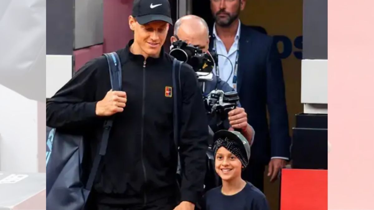 Sofia, la petite fille qui a touché le cœur de Jannik Sinner à Rome