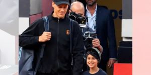 Sofia, la petite fille qui a touché le cœur de Jannik Sinner, numéro 1 mondial de tennis