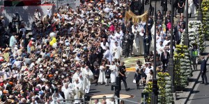 À Madrid, l’Amérique latine en force pour célébrer la venue du “Pape péruvien”