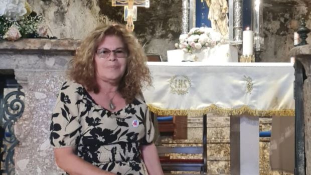 Blanca, mère espagnole dont le petit-fils de trois ans est atteint d'une leucémie, espère participer à la veillée du Pape à Barcelone le 9 juin prochain.