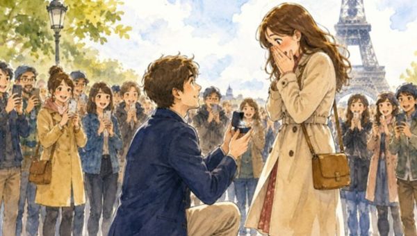 Corner Item Image - La demande en mariage en public, une fausse bonne idée&nbsp;?