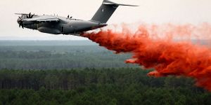 Incendies en Gironde : l’A400M réalise son tout premier largage
