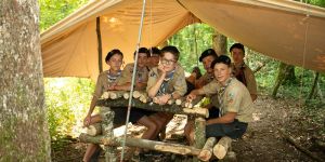 Plus de 130.000 scouts partent camper cet été